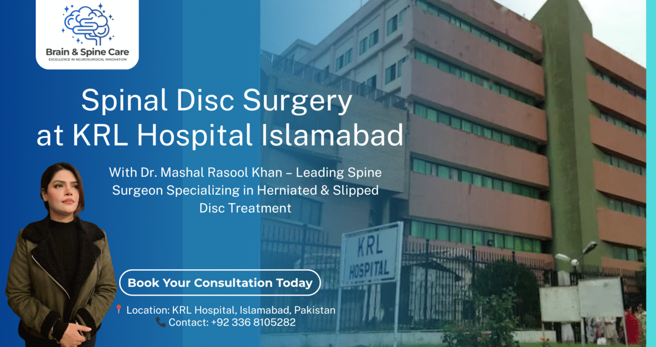 Spinal Disc Surgery at KRL Hospital Islamabad