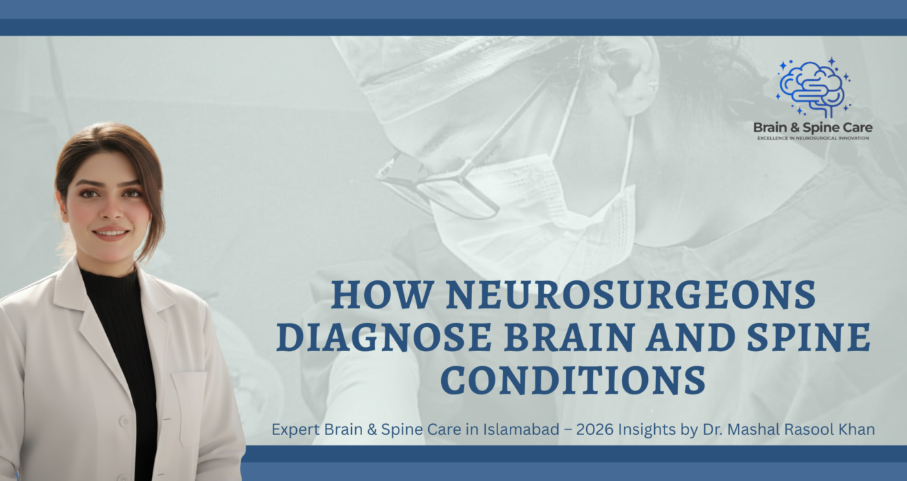 Dr. Mashal Rasool Khan, neurosurgeon in Islamabad (2026).