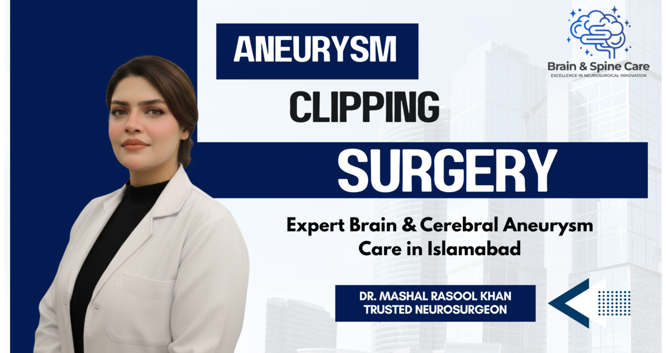 Aneurysm Clipping Surgery by Dr. Mashal Rasool Khan